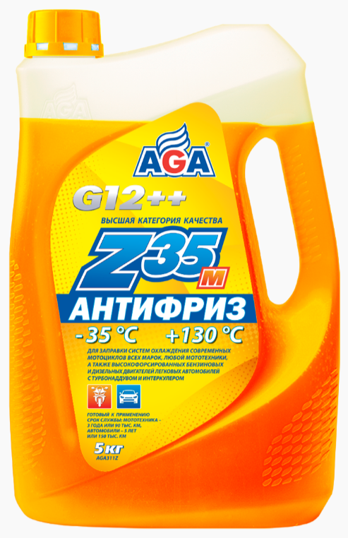 AGA-Z35м, оранжевый, –35 °С, G12++, 5кг