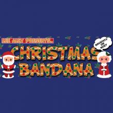 Christmas Bandana Gingerbread by Lee Alex