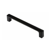 Дверная ручка-скоба System PH9585. Длина 304 мм черный матовый