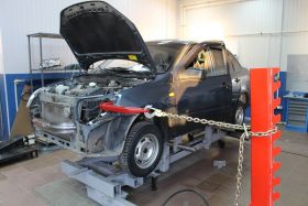 Восстановление Усилителей Кузова на Автомобиле Варшавское шоссе 170Бс7