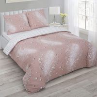 «Ожерелье» (Зима - лето) постельное белье Поплин 2-х спальный с евро