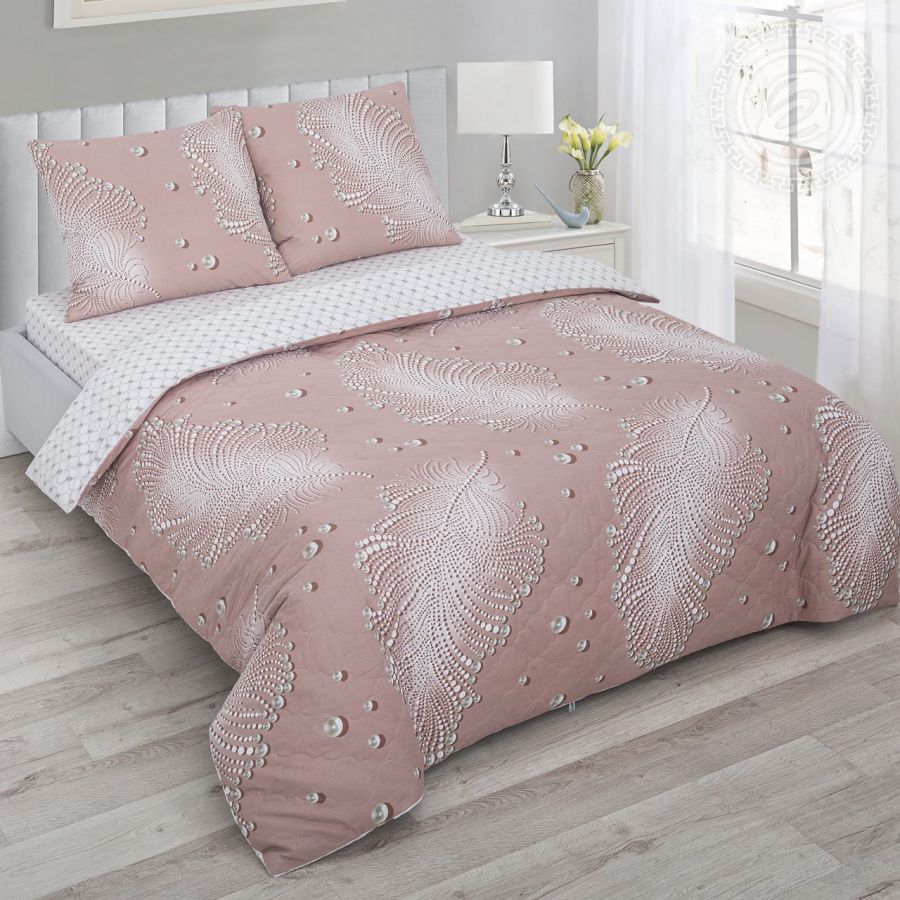 «Ожерелье» (Зима - лето) постельное белье Поплин Семейный