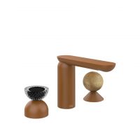 Смеситель для раковины Gessi Perle 74738 без донного клапана с вентилем-полусферой из муранского стекла Balloton и вентилем-сферой из камня Onyx Cola схема 11 Смеситель для раковины Gessi Perle 74738 без донного клапана с вентилем-полусферой из муранского стекла Balloton и вентилем-сферой из камня Onyx Cola схема 11