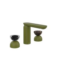 Смеситель для раковины Gessi Perle 74786 без донного клапана с вентилем-полусферой из муранского стекла Balloton и Battuto схема 13 Смеситель для раковины Gessi Perle 74786 без донного клапана с вентилем-полусферой из муранского стекла Balloton и Battuto схема 13