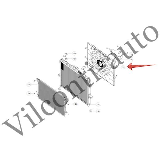 ВЕНТИЛЯТОР РАДИАТОРА ДВИГАТЕЛЯ TANK 300 1308101XGW04A 100% ОРИГИНАЛ