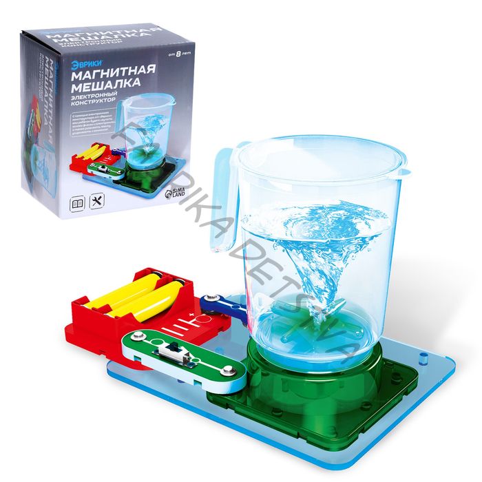 УЦЕНКА Электронный конструктор «Магнитная мешалка», 7 деталей