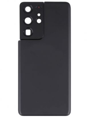 Задняя крышка для Samsung Galaxy S21 Ultra (G998B, OEM) со стеклом камеры
