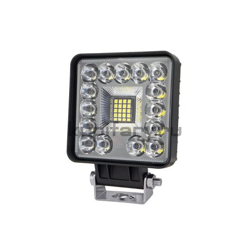 Светодиодная фара 16 ватт дальнего света 40 LED квадратная 12/24 Вольт FR1828