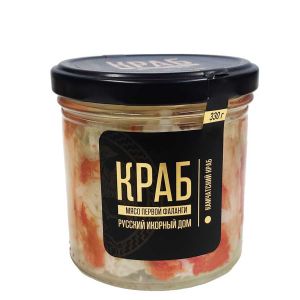 Краб камчатский Русский Икорный Дом первая фаланга «Экстра» - 330 г (Россия)