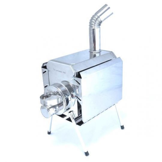 Печь Пошехонка ТУРИСТ 30л (встроенный искрогаситель / 3д-экран)