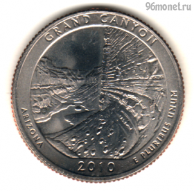 США 25 центов 2010 D