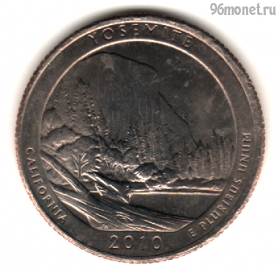 США 25 центов 2010 D