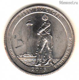 США 25 центов 2013 D