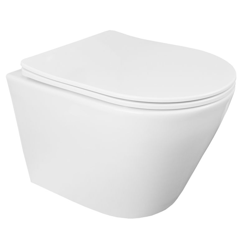 Унитаз подвесной Loranto KROSA 360х485х330 с системой смыва Tornado 87266