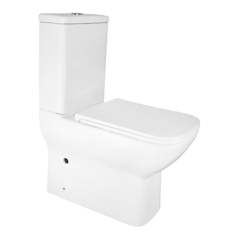 Унитаз-компакт Azario VARO 365х615х805 напольный, безободковый AZ-2171