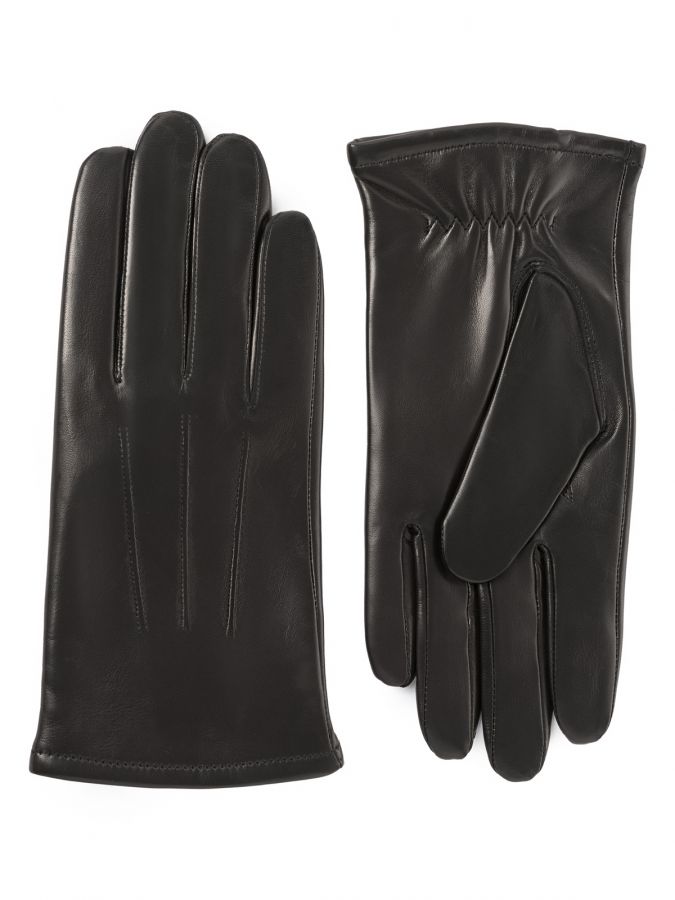 Перчатки мужские 100% ш IS133 black ELEGANZZA