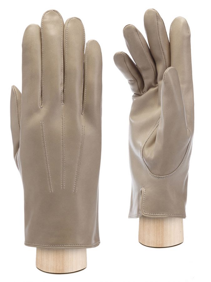Перчатки мужские ш+каш. HP96000 l.taupe ELEGANZZA