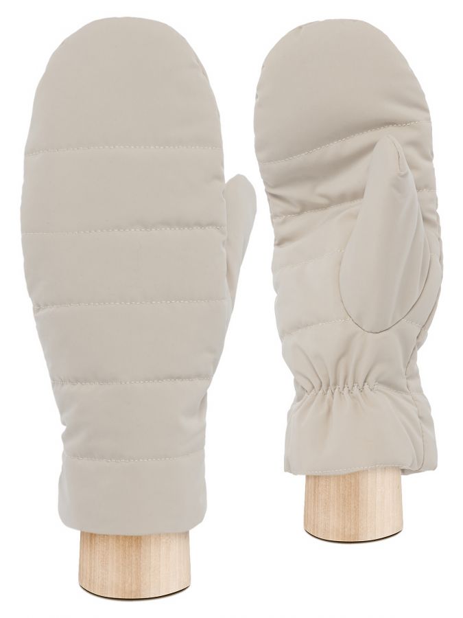 Рукавицы женские флис IS8535 beige ELEGANZZA