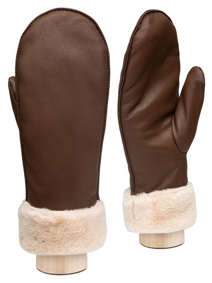 Рукавицы жен Labbra LB-CP-135 brown LABBRA