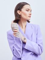 Перчатки жен ш/п LB-1005 l.cacao LABBRA