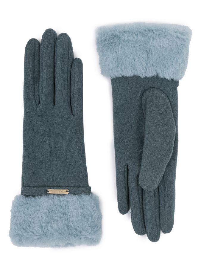 Перчатки жен флис LB-CP-141 mist LABBRA