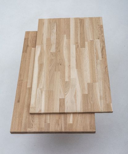 Мебельный щит из дуба B/B - Паркетной склейки