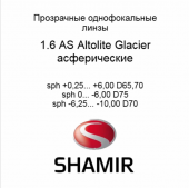 Shamir Altolite 1.6  AS Glacier