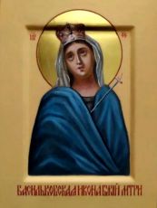 Икона Божией Матери Васильковская (рукописная)