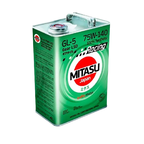 MITASU RACING GEAR OIL GL-5  LSD 75W-140, 4л