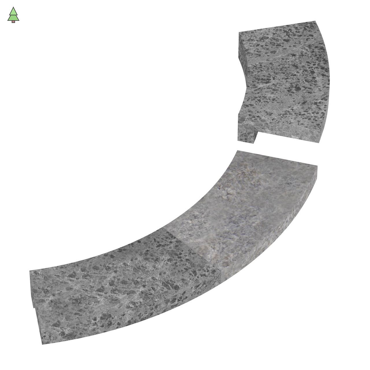 SAWO Монтажный фланец для печи TOWER TH6, талькохлорит, арт. TH-COLLAR-S6-WL