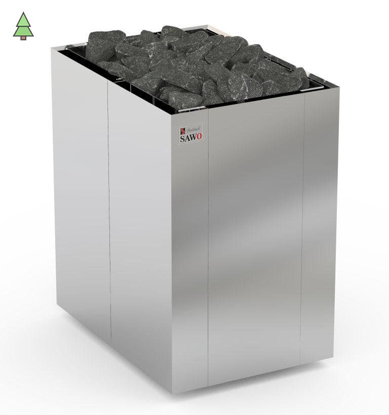 Электрическая печь SAWO NORDEX FlOOR NRFS-180NS-Z (18 кВт) , выносной пульт (пульт и блок мощности докупаются отдельно)