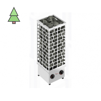 Электрическая печь SAWO Cubos CUB3-90NB-P (9 кВт, встроенный пульт управления,нержавейка)