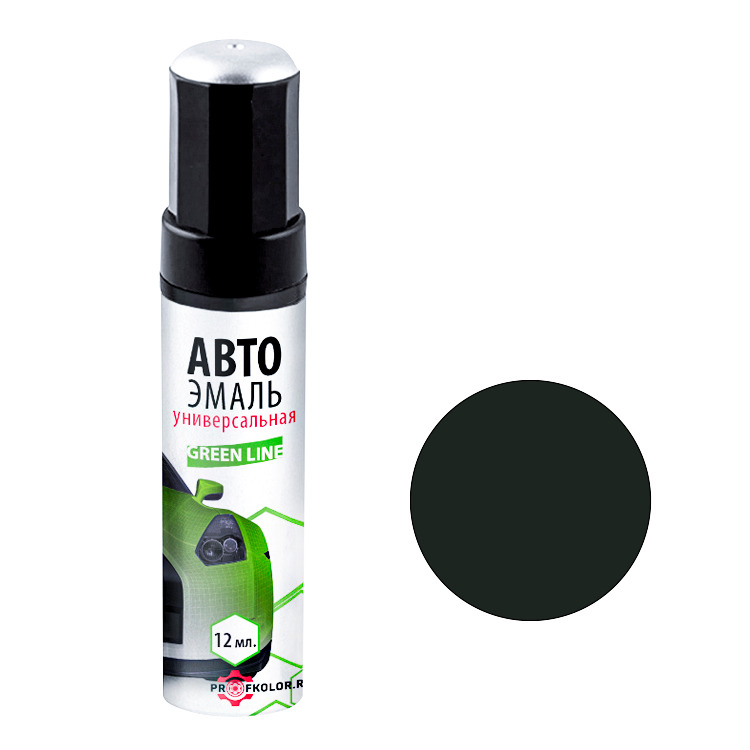 Карандаш с кисточкой для подкраски сколов на Geely Auto. Цвет Green. Код цвета: I33