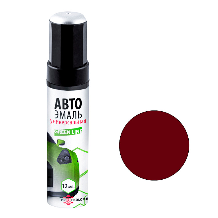 Карандаш с кисточкой для подкраски сколов на Aion. Цвет Glaze Red. Код цвета: B32