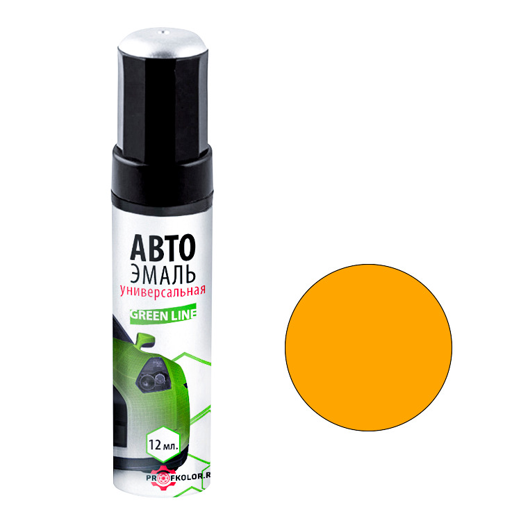 Карандаш с кисточкой для подкраски сколов на Aion. Цвет Orange. Код цвета: Orange