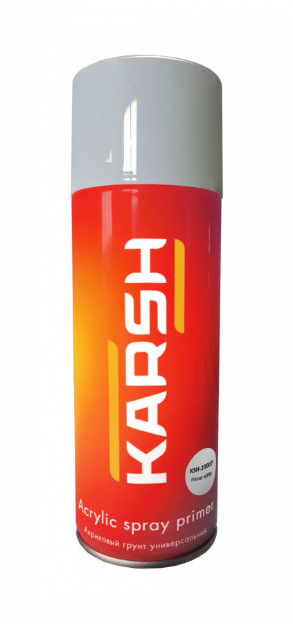 Karsh Грунт акриловый 400мл аэрозоль, белый