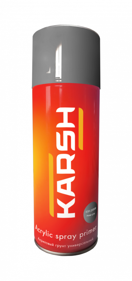 Karsh Грунт акриловый 400мл аэрозоль, серый