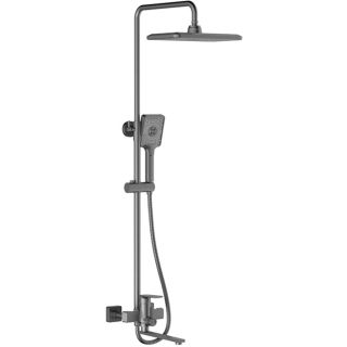 FRAP | Duş Dəsti F2471-9 Krant ilə, latun, mat boz (grafit, antrasit)