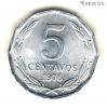 Чили 5 сентаво 1976