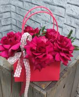 Сумочка с розой