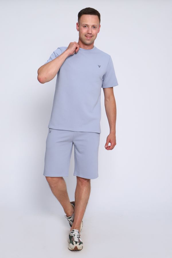 Костюм 55061 [серо-голубой]