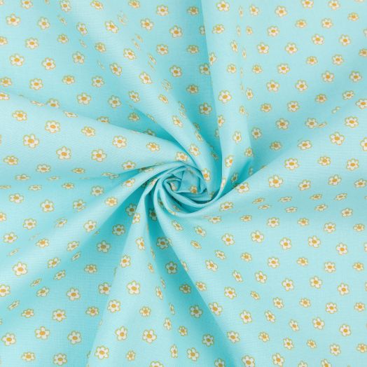 Ткань для пэчворка PEPPY БАБУШКИН СУНДУЧОК "Ромашки" 50 x 55 см 100% хлопок  Разные цвета БС