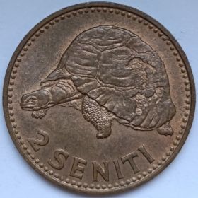 2 сенити  Тонга 1967