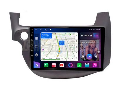 Магнитола Honda Jazz 2008-2014, рамка графит, Farcar, S500 (FC-BM1141M)