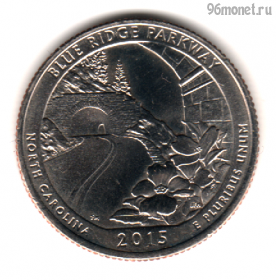 США 25 центов 2015 D