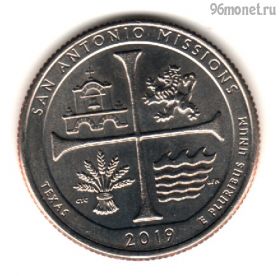 США 25 центов 2019 Р