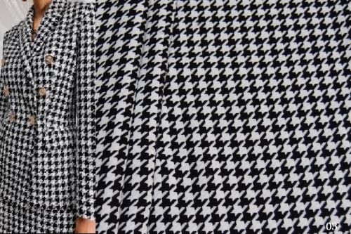 КОСТЮМНАЯ ТКАНЬ ГУСИНАЯ ЛАПКА СТРЕЙЧ LT 11385