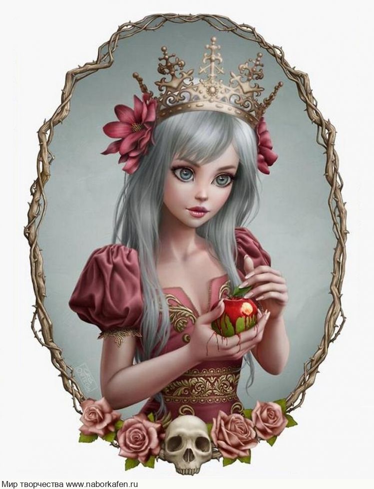 Набор для вышивания "Укус яблока"