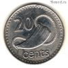 Фиджи 20 центов 1982