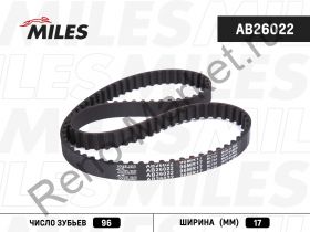 Ремень ГРМ Logan, Largus 8V